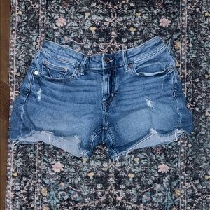 GAP Distressed Blue Jean Shorts